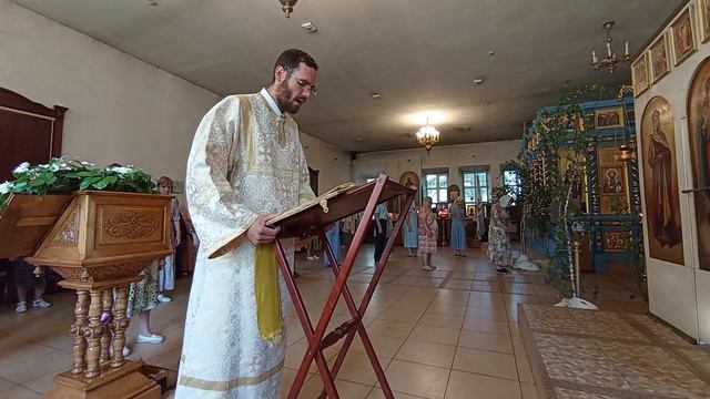 Апостол дня на церковнославянском. Неделя 1-я по Пятидесятнице, Всех святых