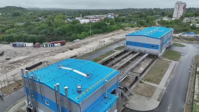 Комплекс биологической очистки для жилого микрорайона г. Свободный Амурской области.