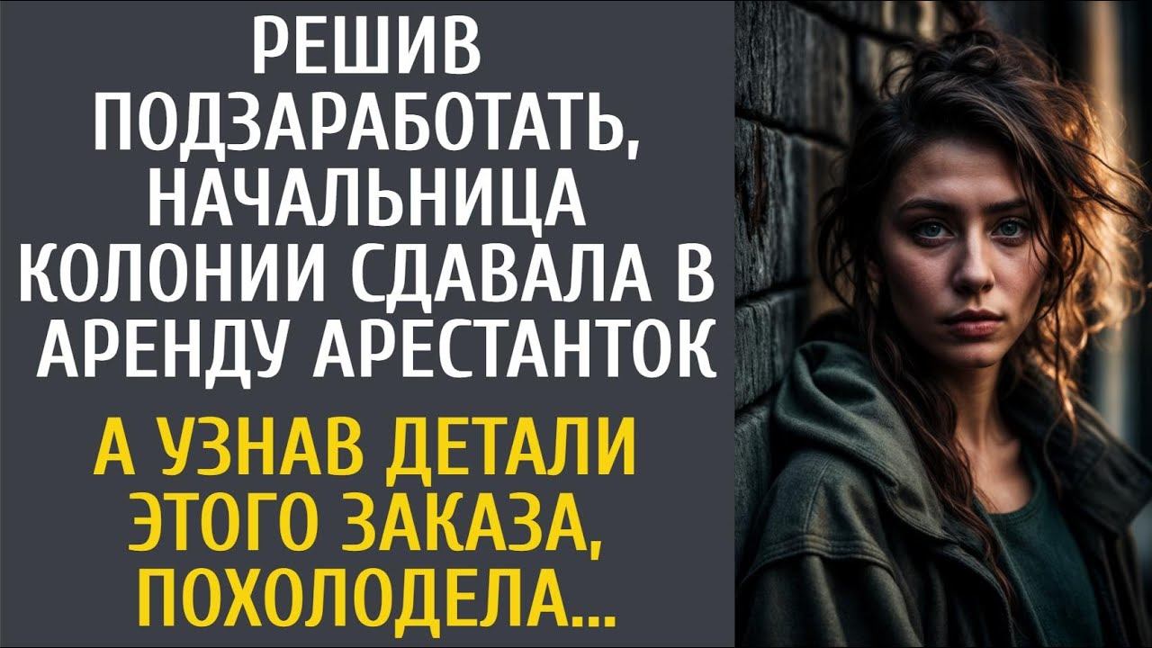 Решив подзаработать, начальница колонии сдавала в аренду арестанток… А узнав детали странного заказ