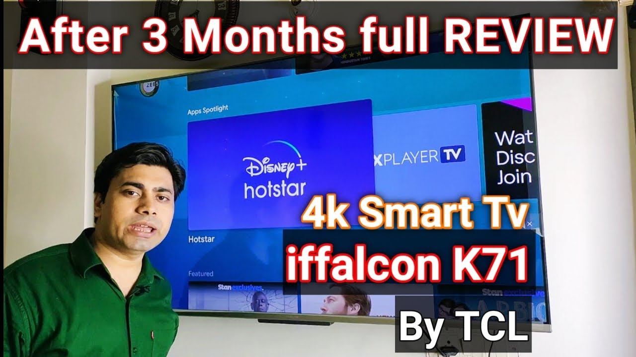 iffalcon K71 55in  After 3 month Full Review In Hindi | 4k UHD  Android Tv Review | khantalk