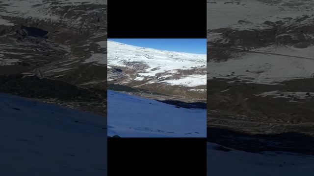 На горе Чегет