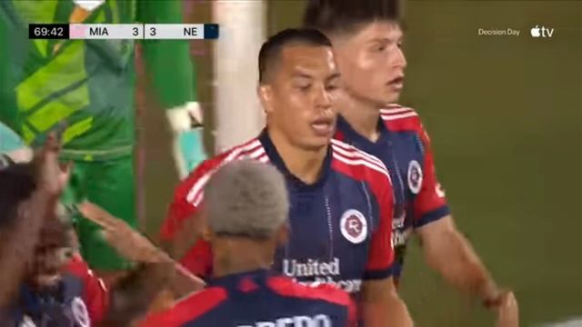 футбол МЛС INTER MIAMI New England