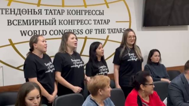 Барда районының "Барда гүзәле" ансамбле кызларыннан музыкаль сәлам