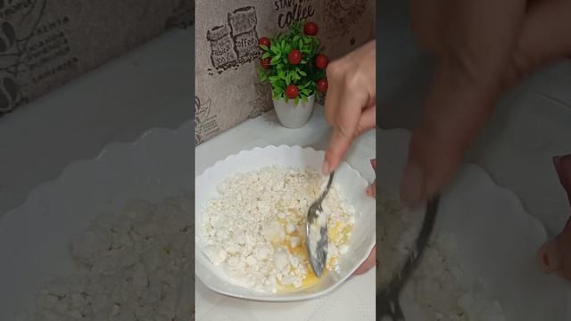 Шоколадный пирог с творожной начинкой😋