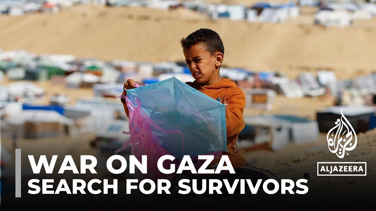 Palestinians search for survivors amidst rubble as Israeli bombing persists
