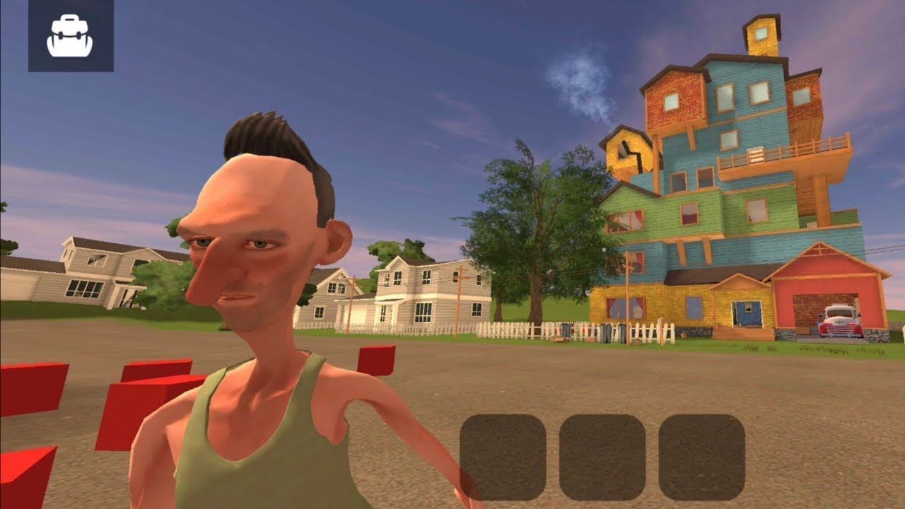 Angry Neighbor Gameplay Walkthrough | Part 1 (Android/iOS)