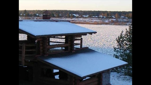 Великий Устюг. Усадьба Арлазорова. Ледостав на реке Сухона.