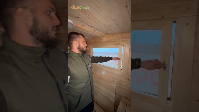 Обзор бани квадро 4 метра