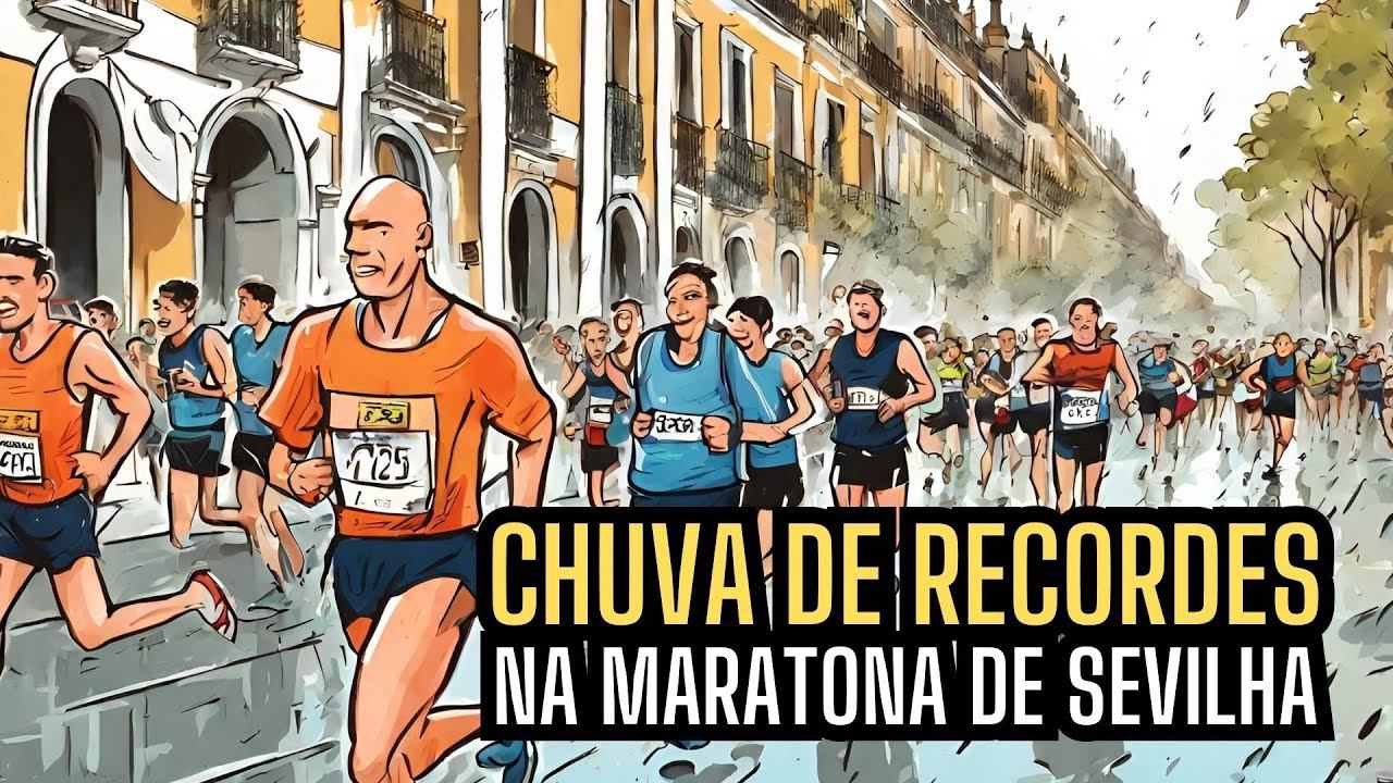 uma CHUVA de RECORDES na Maratona de Sevilha