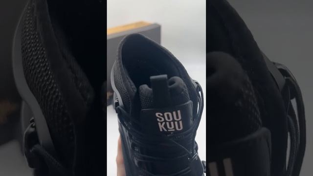 Мужские кроссовки North Face Soukuu (термо)чёрные