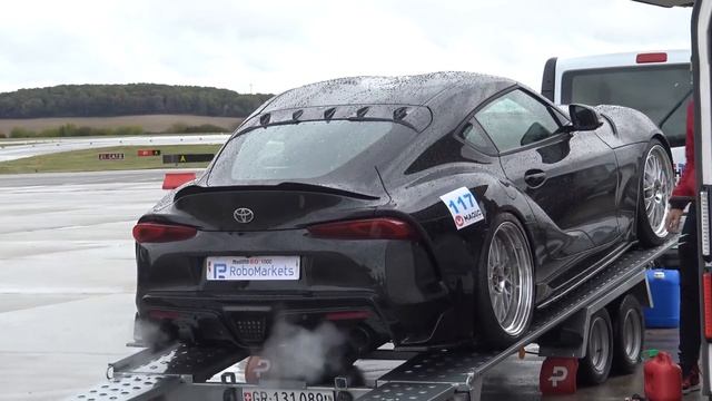 TOYOTA SUPRA MK4 vs NEW SUPRA MK5 - ACCELERATION SOUND
