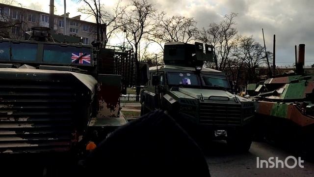 Выставка трофейной военной техники с СВО, Санкт-Петербург