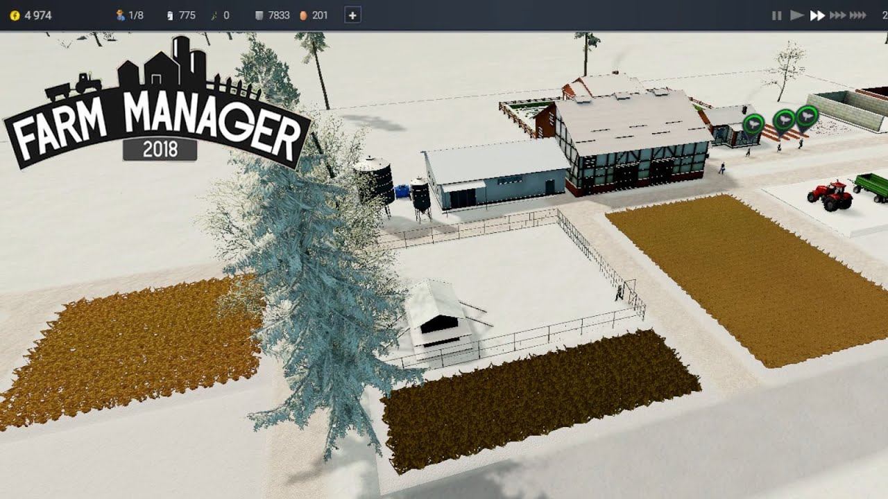 Пережили зиму- Farm Manager 2018 #5