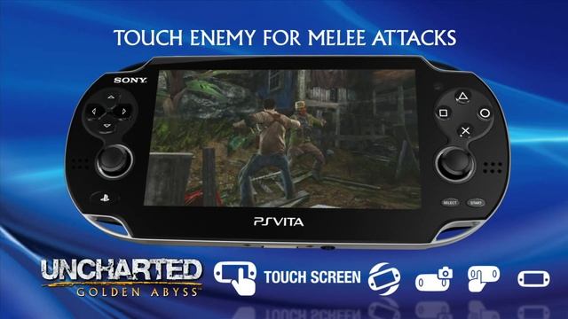 Uncharted: Golden Abyss™ PS Vita Trailer Emulator GamePad