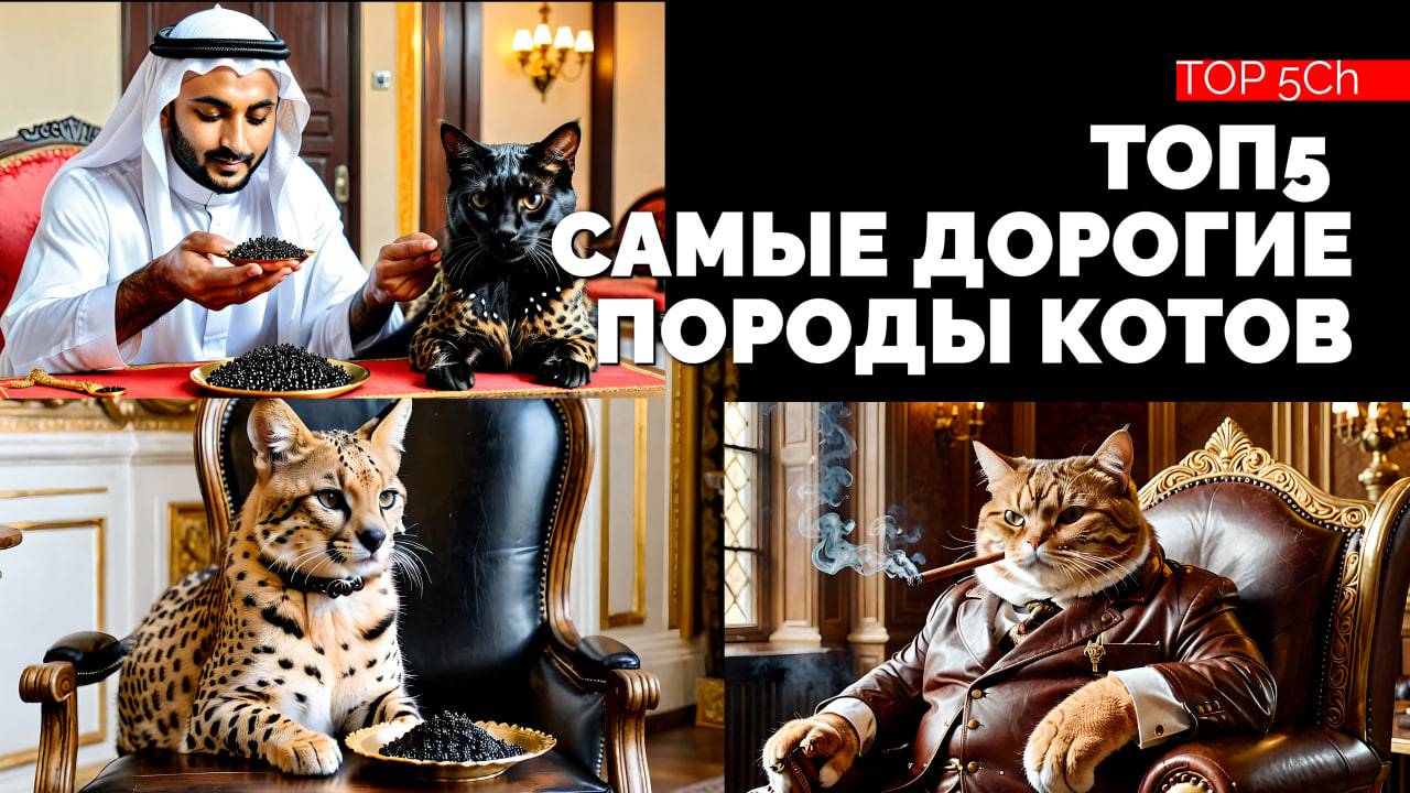 Cамые дорогие кошки в мире!