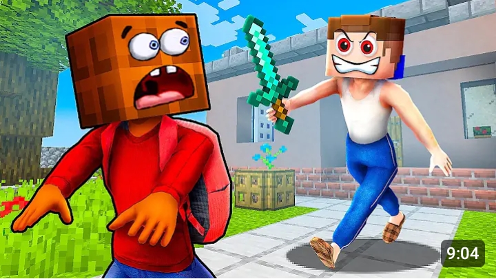 Превратился в БАТЮ и ЗАТРОЛЛИЛ ДРУГА в SCHOOLBOY в Майнкрафт! Minecraft