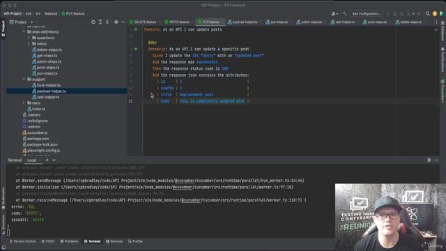 224 - Validating our json payload exists