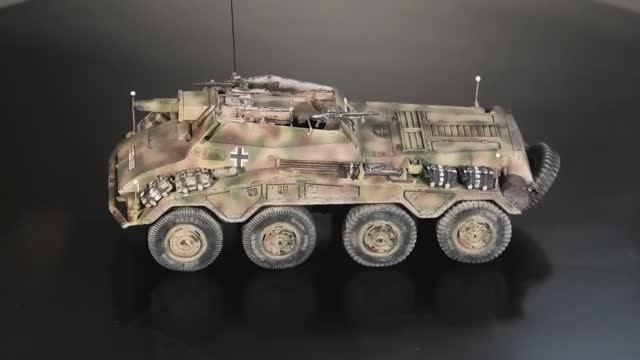 Sd.Kfz. 234 Stummel - Hasegawa 1/72 - AFV Model