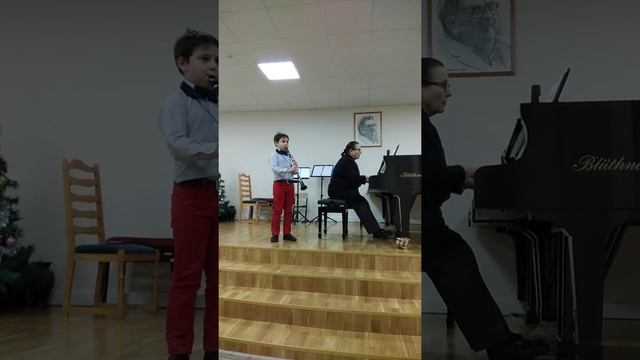 «Старый замок» из цикла «Картинки с выставки» М.П.Мусоргский Васильев Анатолий, 8 лет.