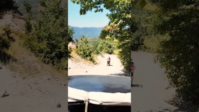 Экстрим в горах Геленджика