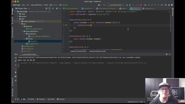 15 - Understanding hooks and why test context matters