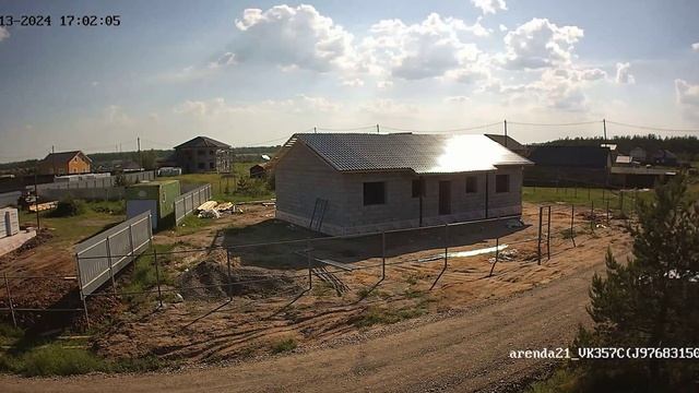 Таймлапс строительства дома 120 кв.м за 8 миллионов