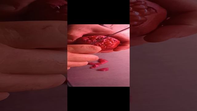 как правило разрезать гранат