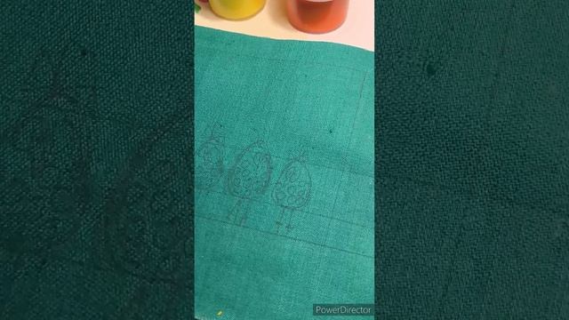 Рисую акрилом по ткани. Скоро будет новые платья для кукол Паола рейна