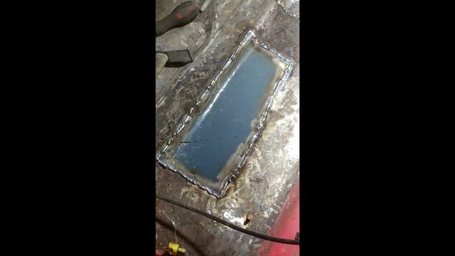 Passat b5 - проварка пола.