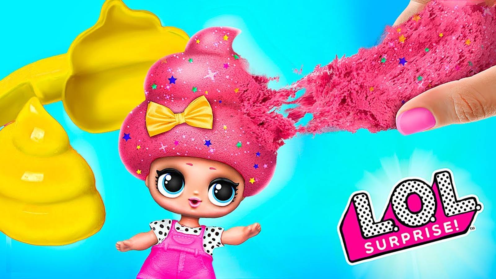 Новые куклы ЛОЛ Сюрприз! Делаем Squish Sand Magic Hair! 30 идей для ЛОЛ