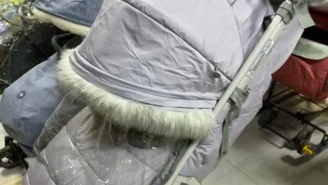 Санки-коляска Ника детям цвет серый НД7-5SК/СР Код товара: 75552