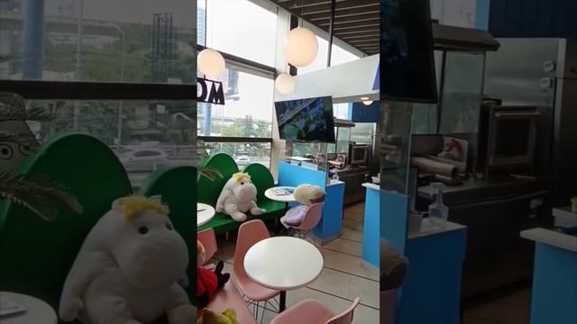 Moomin cafe, Bangkok. Таиланд сегодня.