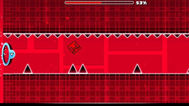 прохождение 7 уровня в Geometry Dash