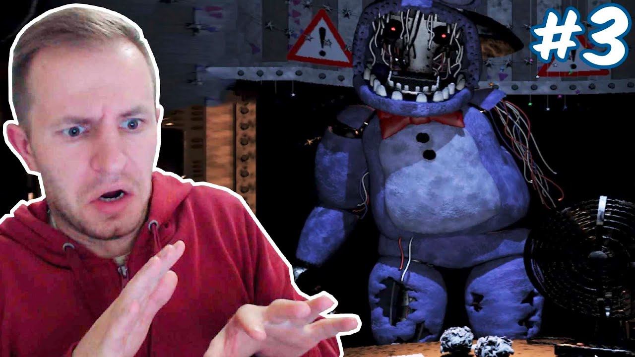 АНИМАТРОНИК СЛОМАННЫЙ БОННИ ПОХОЖ НА ЖАБУ  Five Nights at Freddys 2 3