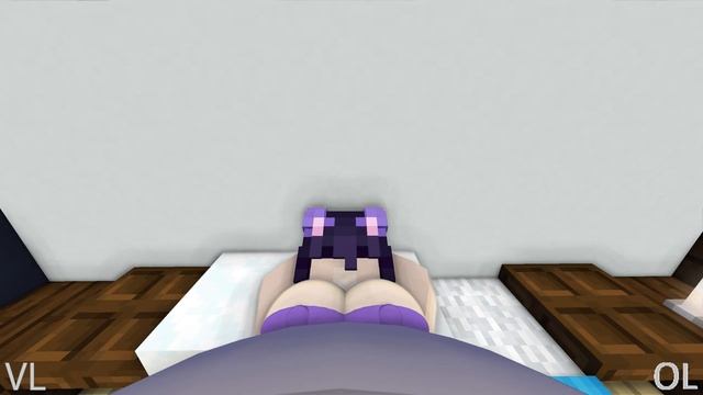 Minecraft vore. Belly ASMR test [Winter edition]