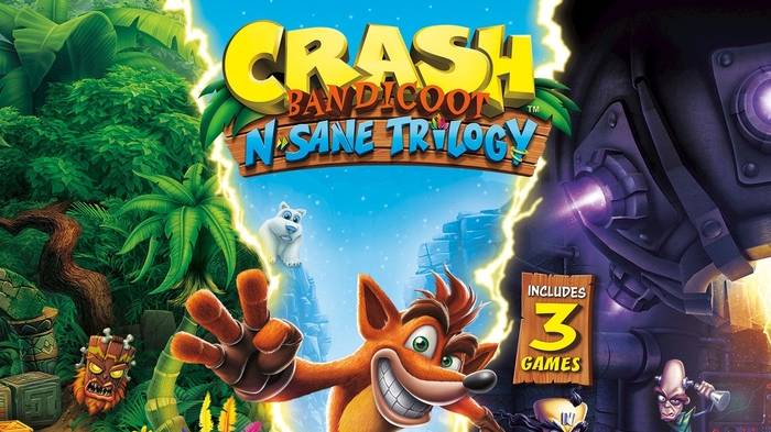 Crash Bandicoot N. Sane Trilogy Ps5 4K часть3 ( crash bandicoot 3 ) Dino might ( дино мог бы )