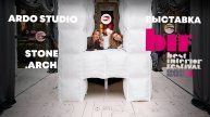 BIF2024 Художественная резка керамогранита для экспозиции Stone.Arch