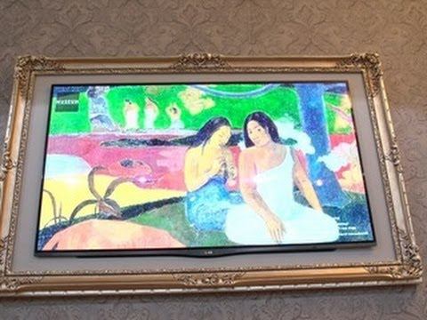 LG Gallery OLED is a 55-inch TV in a fancy frame
