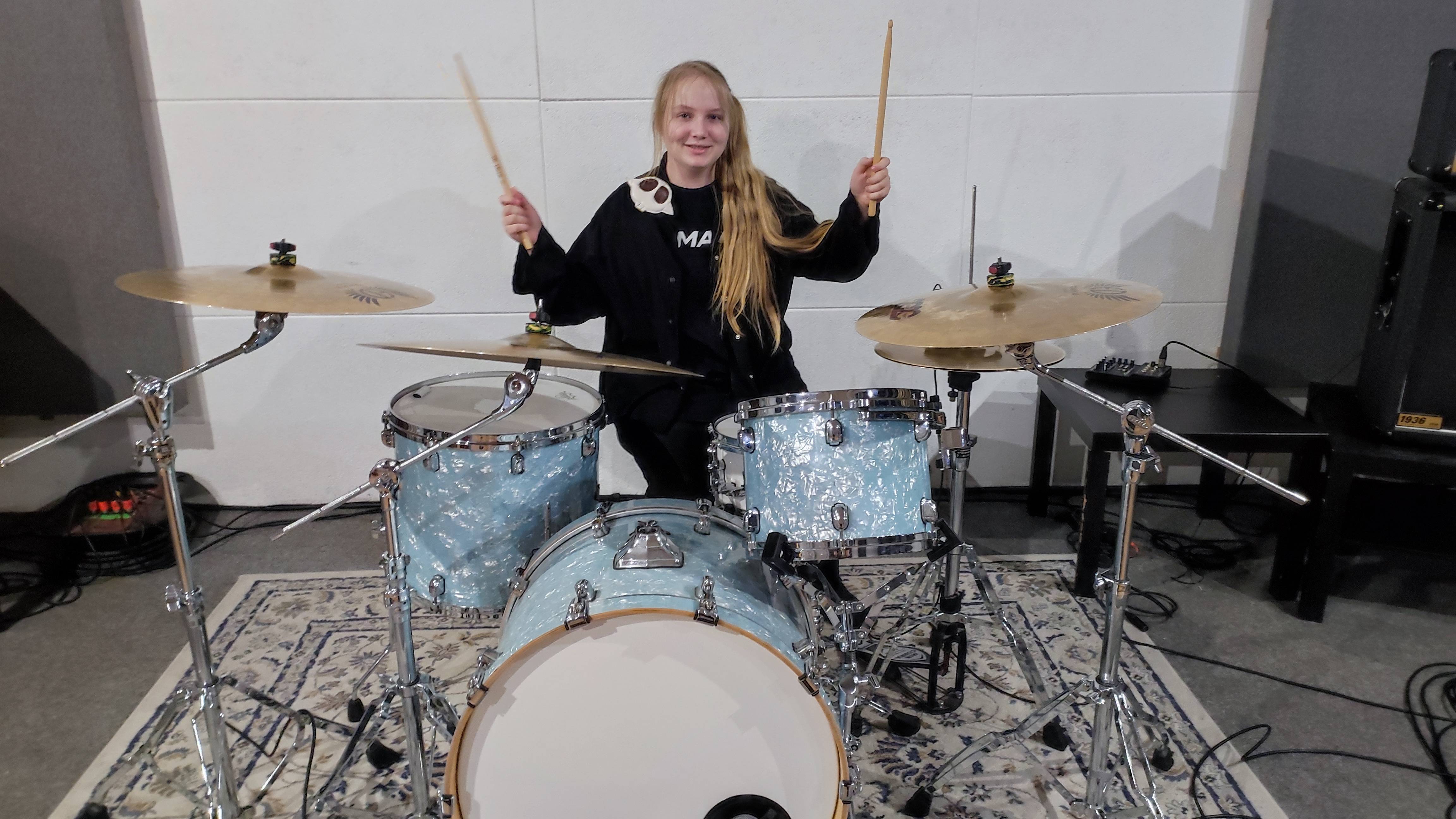 My first drum solo