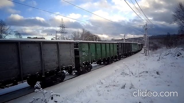 Поезда в Петрозаводске.