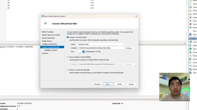 How to install macOS on windows 11 using Hyper-V