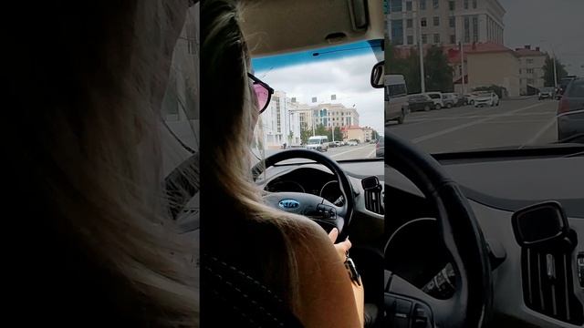 Садись прокачу🙃😊 #уфа #телецентруфа #автоледи #блондинказарулем