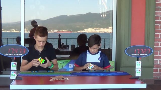 Artem vs Vadim. cube 3x3. Вадим Нигматулин (Абинск)-Куприянов Артем(Ростов-на-Дону)