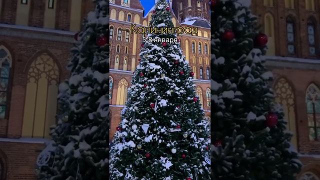 Куда поехать на новогодние праздник?