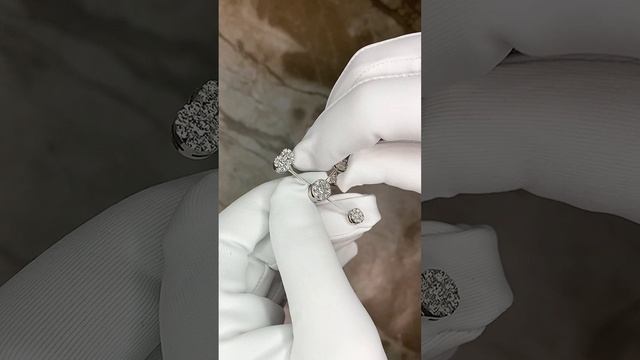 Серьги с бриллиантами арт: К8903