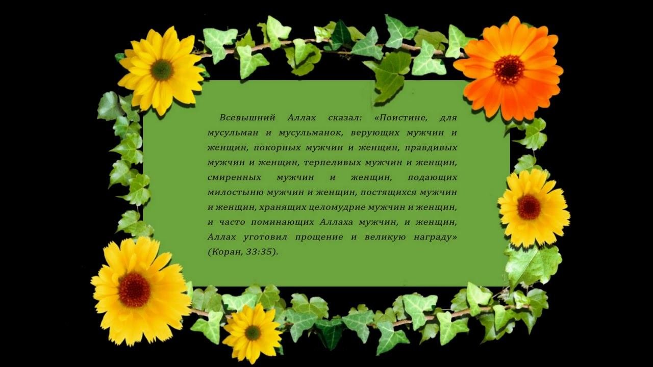Мужчина и женщина в духе Ислама