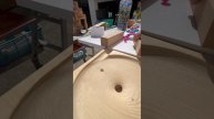 3m wooden rotating wave healing ASMR☆① #marblerun
