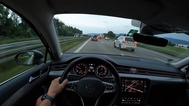 Volkswagen Passat 2023  150 PS Autobahn  Topspeed
