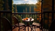 Завтрак на балконе в ЖК Лесная сказка