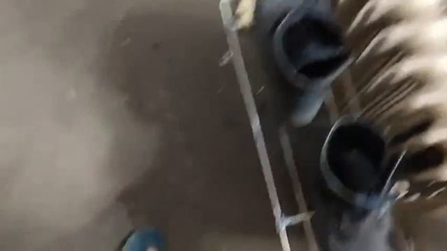 Падение печи к соседу  снизу в аварийном доме